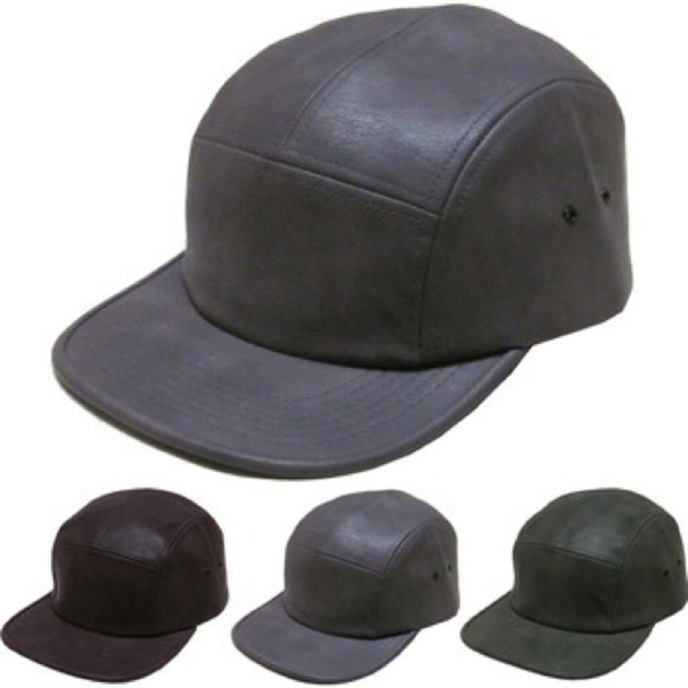 Leather hat